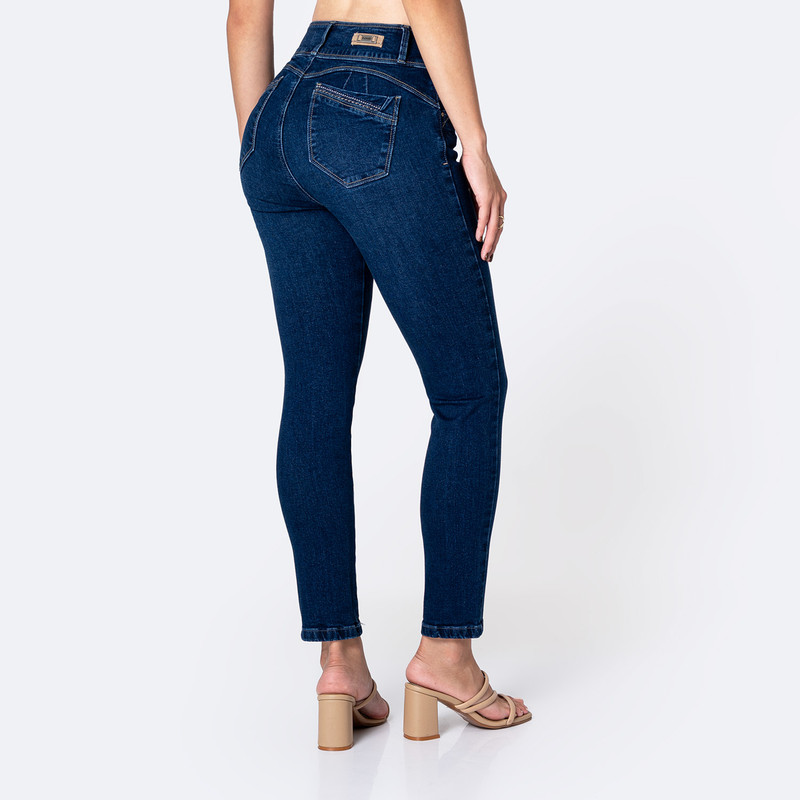 PANTALON DENIM STRETCH MUJER CLAREE - 3