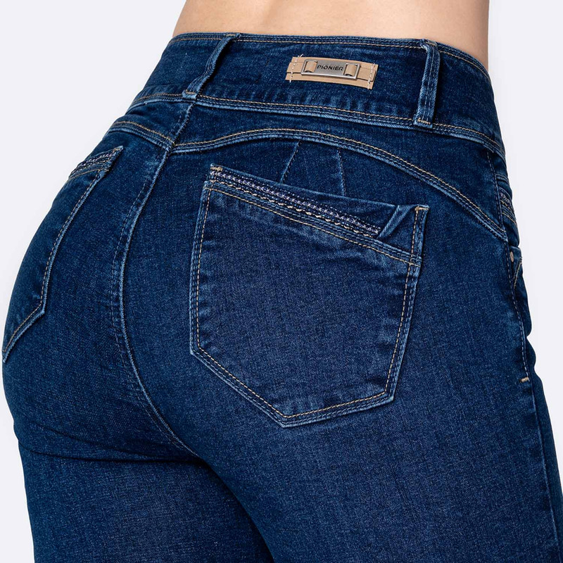 PANTALON DENIM STRETCH MUJER CLAREE - 5