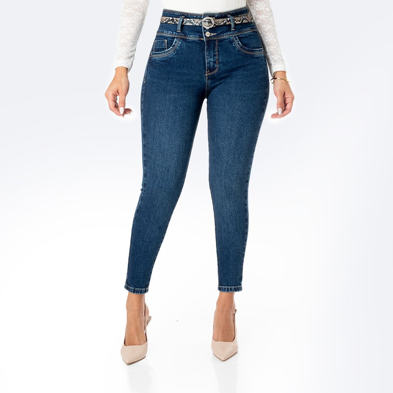 PANTALON DENIM STRETCH MUJER KEYLHI - 1