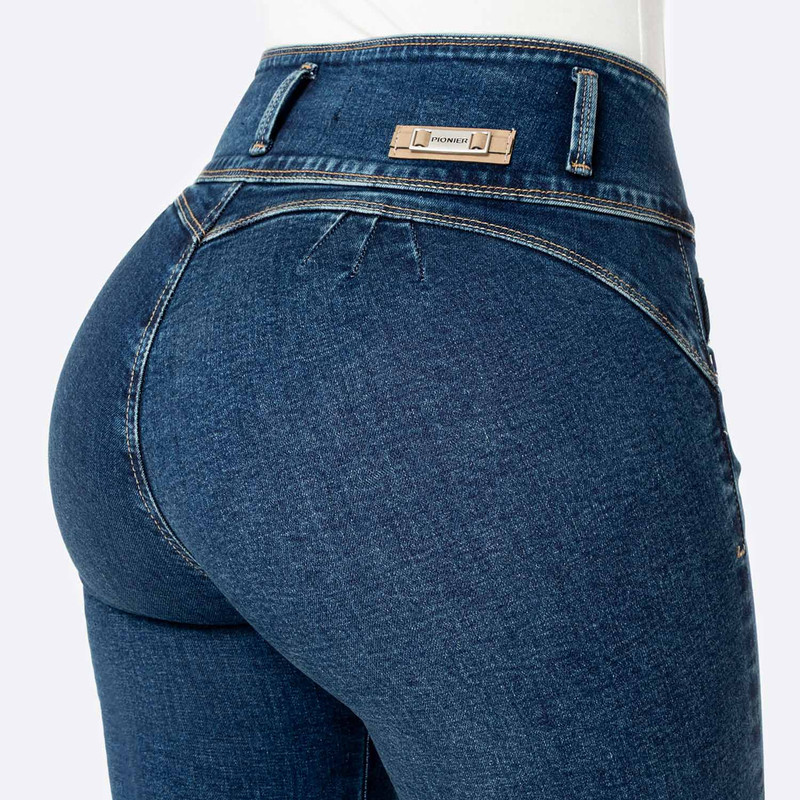 PANTALON DENIM STRETCH MUJER KEYLHI - 5