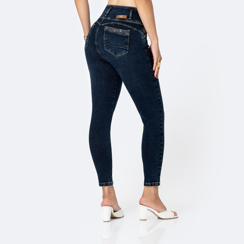 PANTALON DENIM STRETCH MUJER KISMI - 3