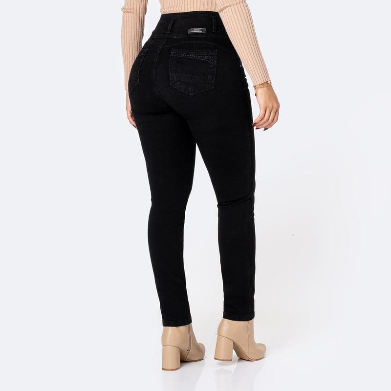 PANTALON DENIM STRETCH MUJER ZALOMEE - 3