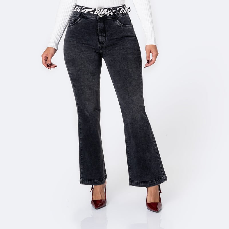 PANTALON DENIM STRETCH MUJER KHARINE - 1