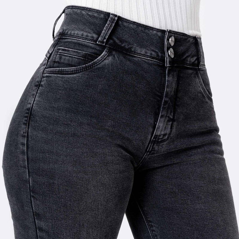 PANTALON DENIM STRETCH MUJER KHARINE - 4