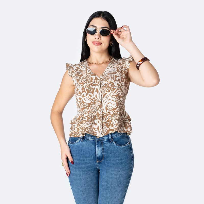 BLUSAS POPELINA MUJER FAMELA - 1