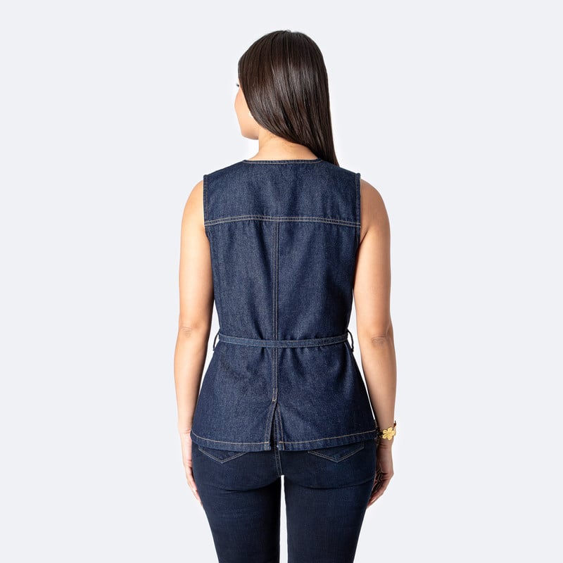 CHALECO DENIM MUJER SHENIRA - 3
