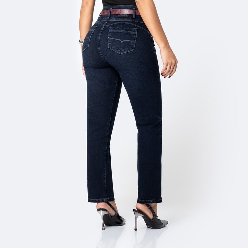 PANTALON DENIM STRETCH MUJER CLADIE - 3