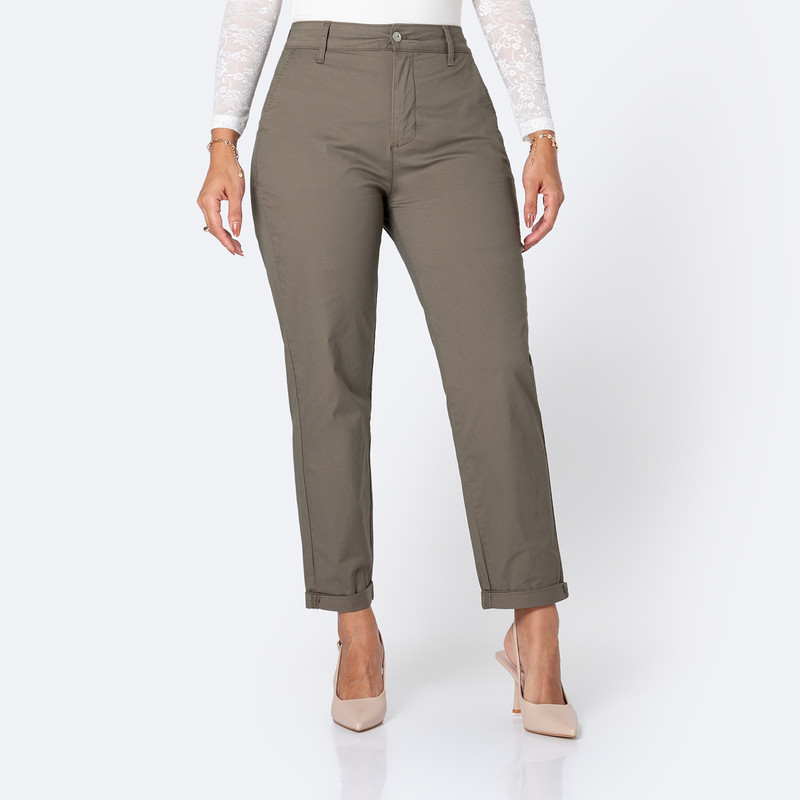 PANTALON TAFETA MUJER SIMRAN - 1
