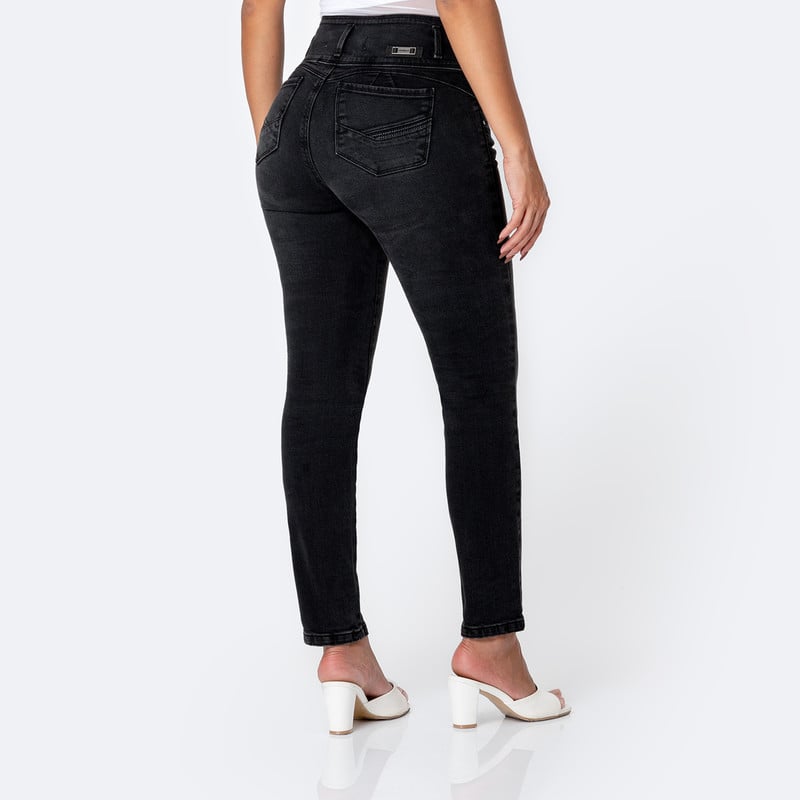 PANTALON DENIM STRETCH MUJER NHADIA - 3