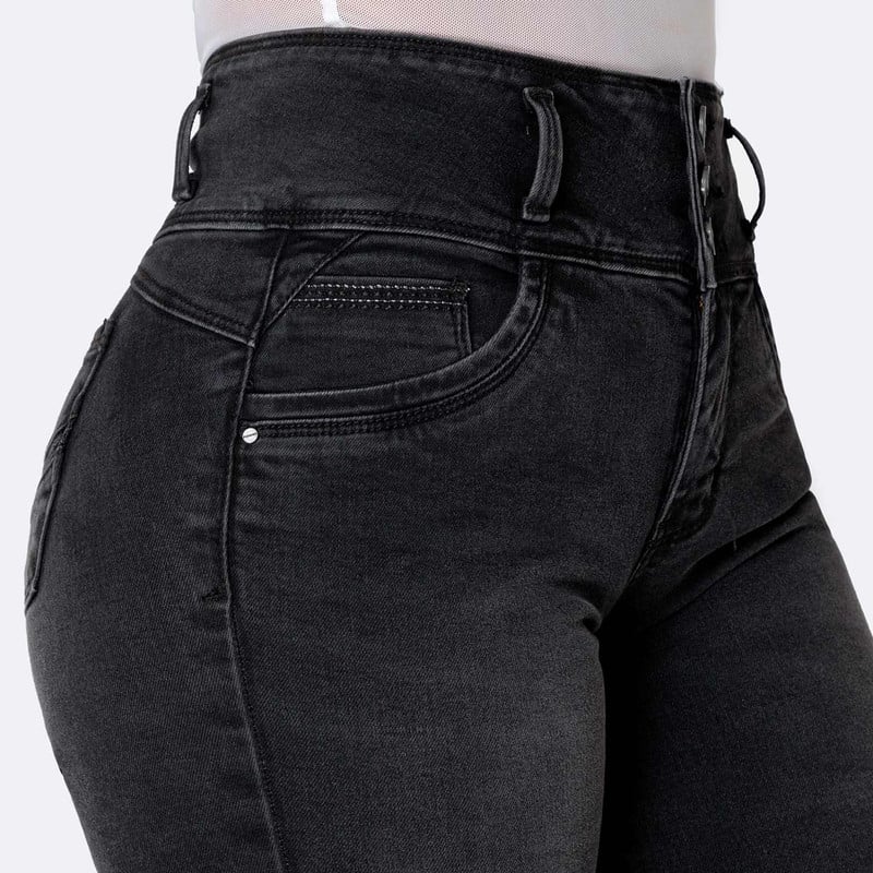 PANTALON DENIM STRETCH MUJER NHADIA - 4