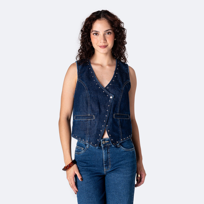 CHALECO DENIM MUJER ONHELA - 1