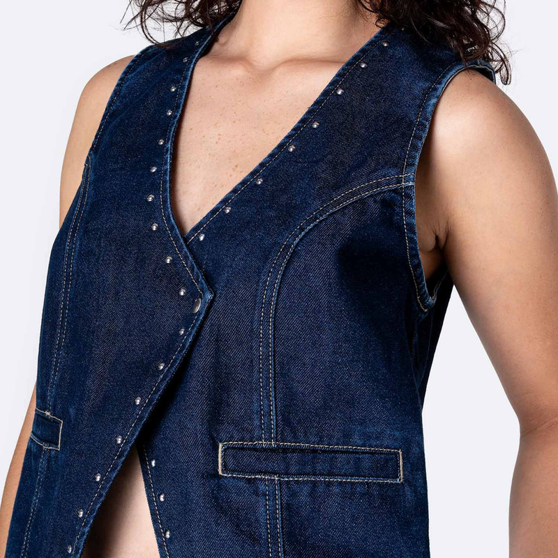 CHALECO DENIM MUJER ONHELA - 2