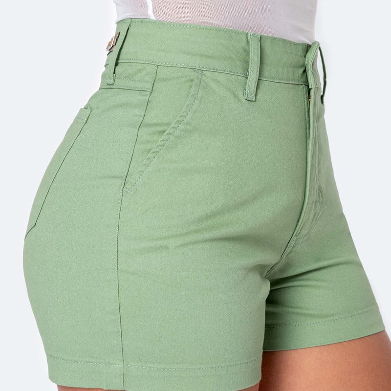 SHORTS DRILL STRETCH MUJER MOIRAH - 4