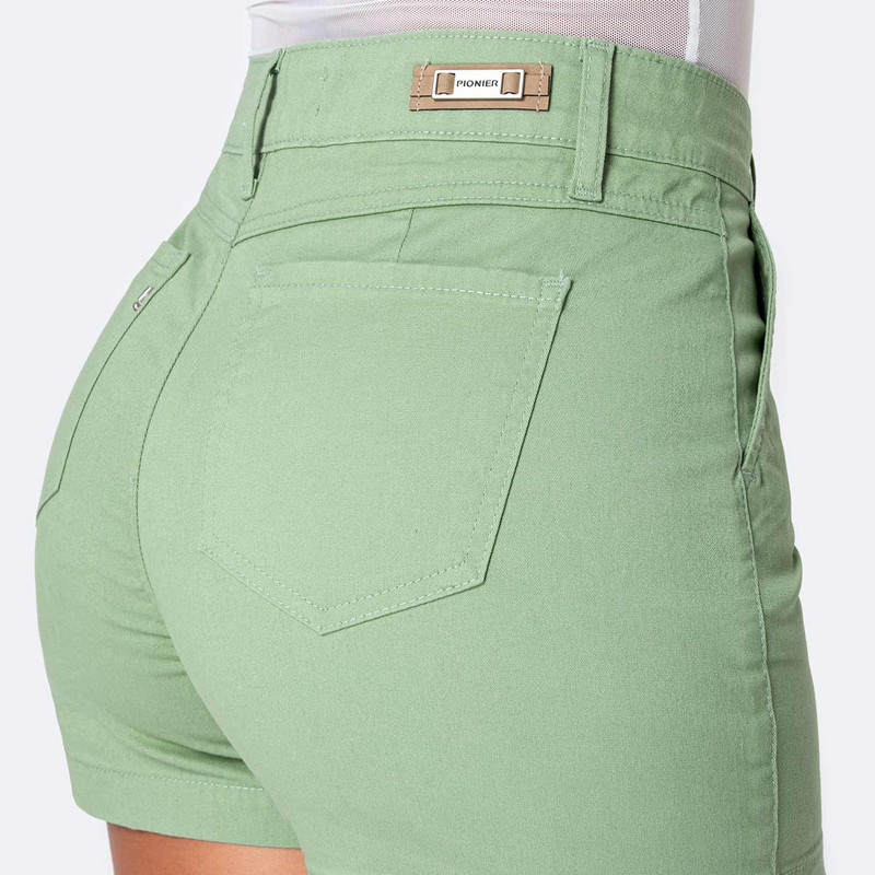 SHORTS DRILL STRETCH MUJER MOIRAH - 5