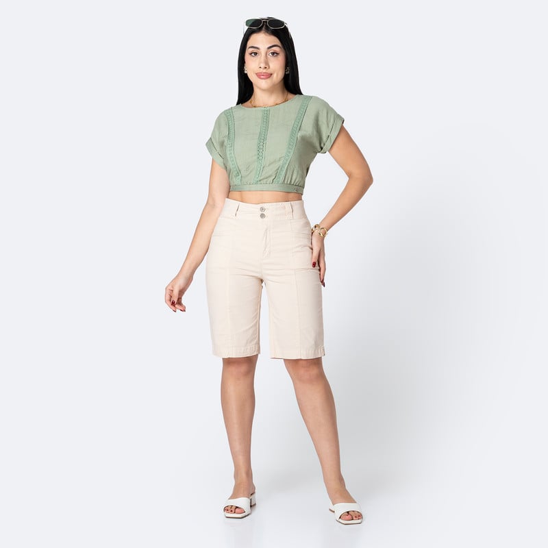 SHORTS TAFETA MUJER PILARH - 2