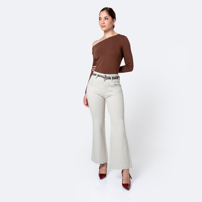 PANTALON DRILL STRETCH MUJER BRENHI - 2