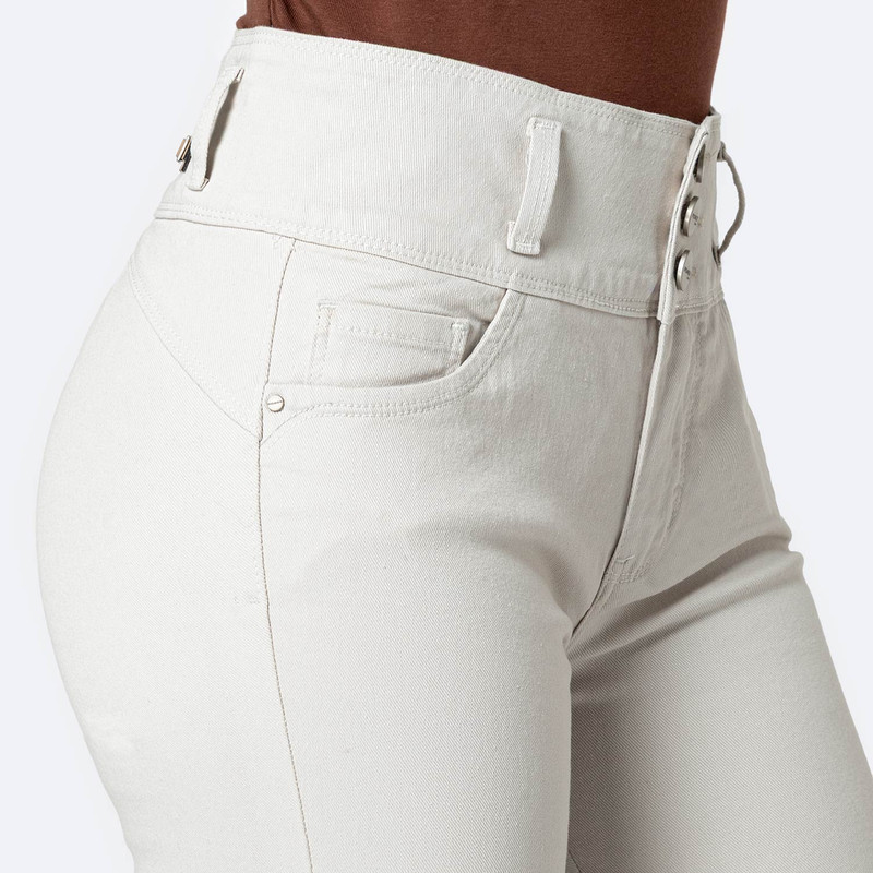 PANTALON DRILL STRETCH MUJER BRENHI - 4