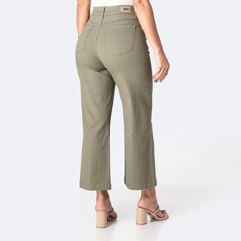 PANTALON DRILL STRETCH MUJER LARI BULL DENIM - 3