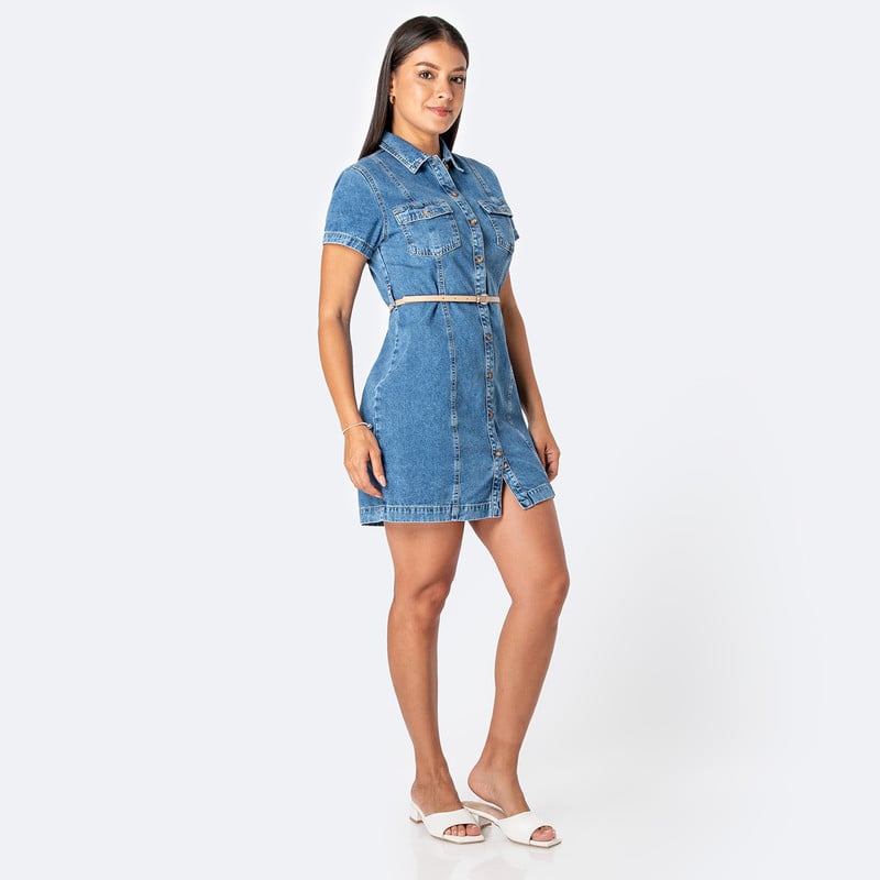 VESTIDOS DENIM MUJER SHANICA - 2