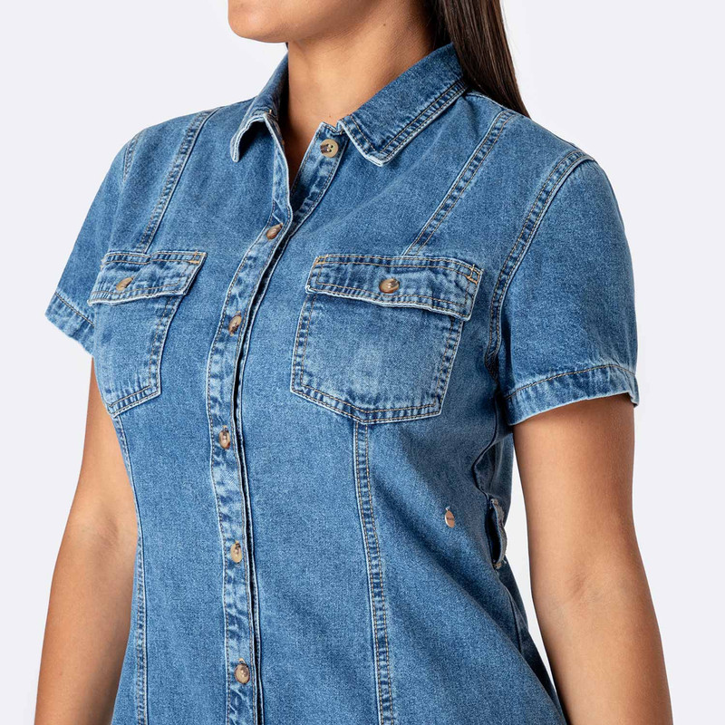 VESTIDOS DENIM MUJER SHANICA - 5