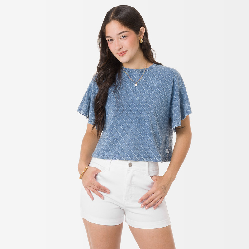 POLOS JERSEY JACQUARD MUJER NERAI - 1