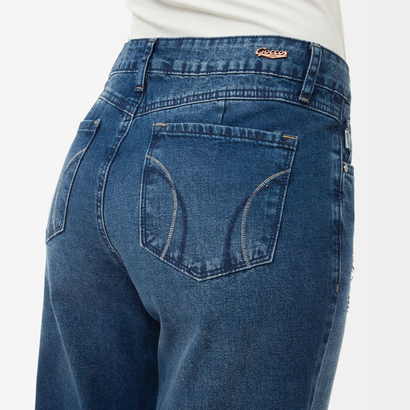 PANTALON DENIM MUJER CARELA - 5