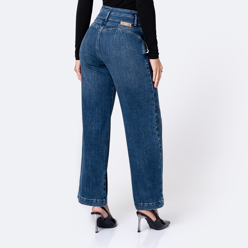 PANTALON DENIM STRETCH MUJER AUDRIA - 3