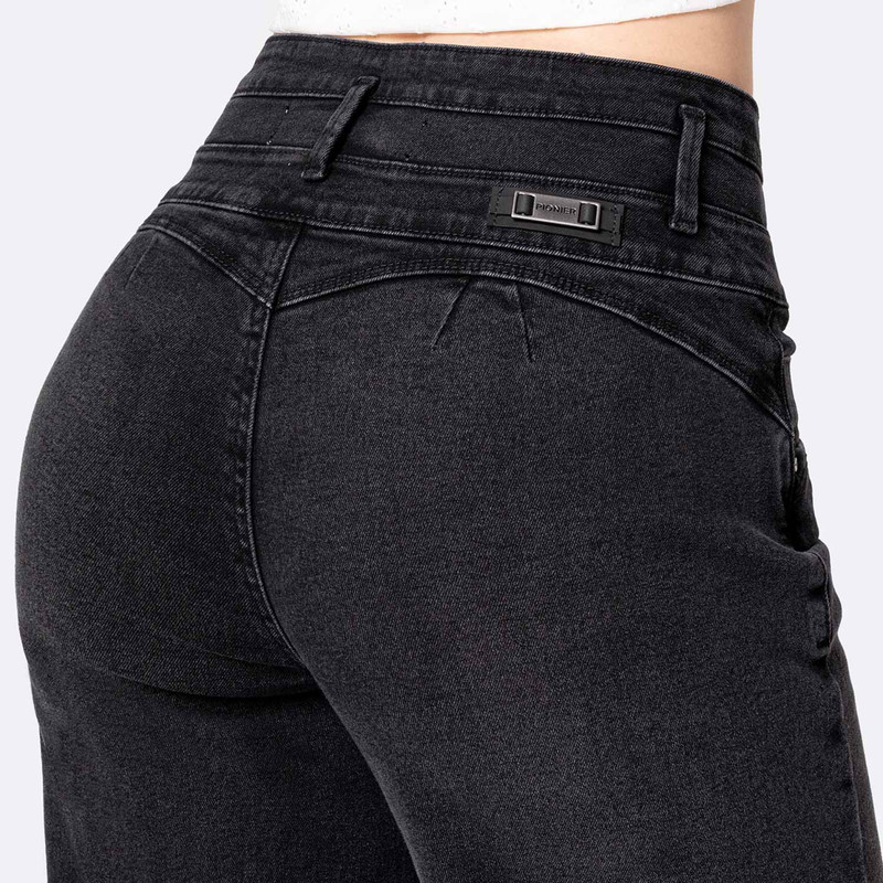 PANTALON DENIM STRETCH MUJER AUDRIA - 5