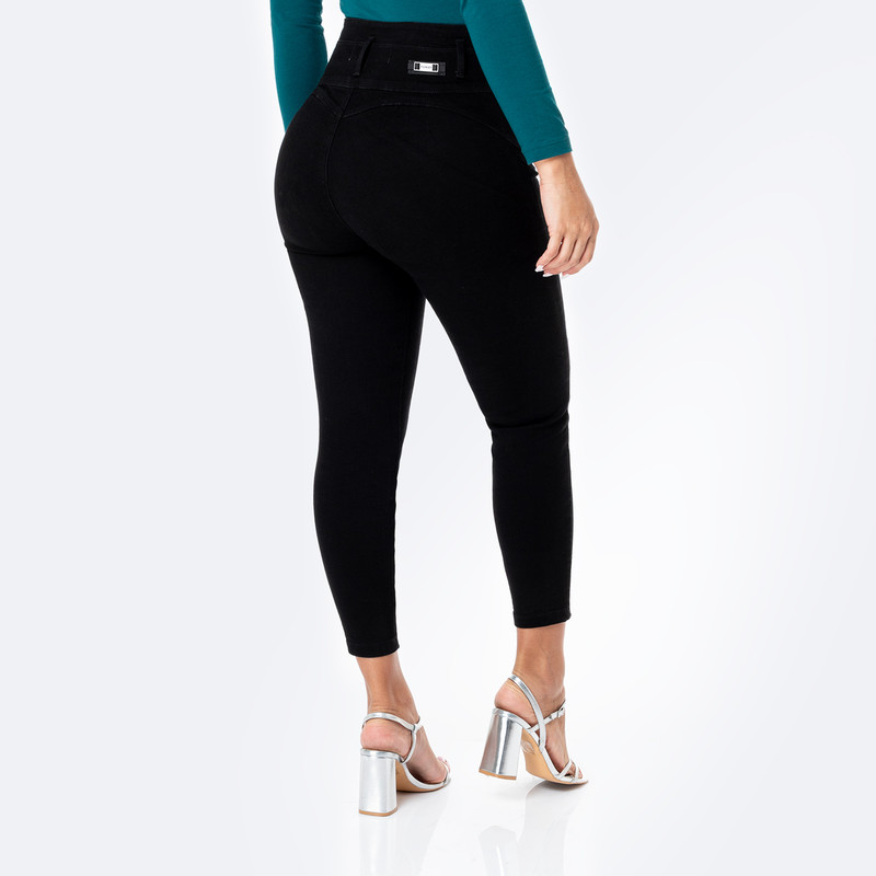 PANTALON DENIM STRETCH MUJER XELENA - 3