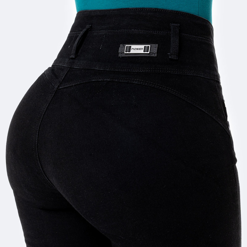PANTALON DENIM STRETCH MUJER XELENA - 5