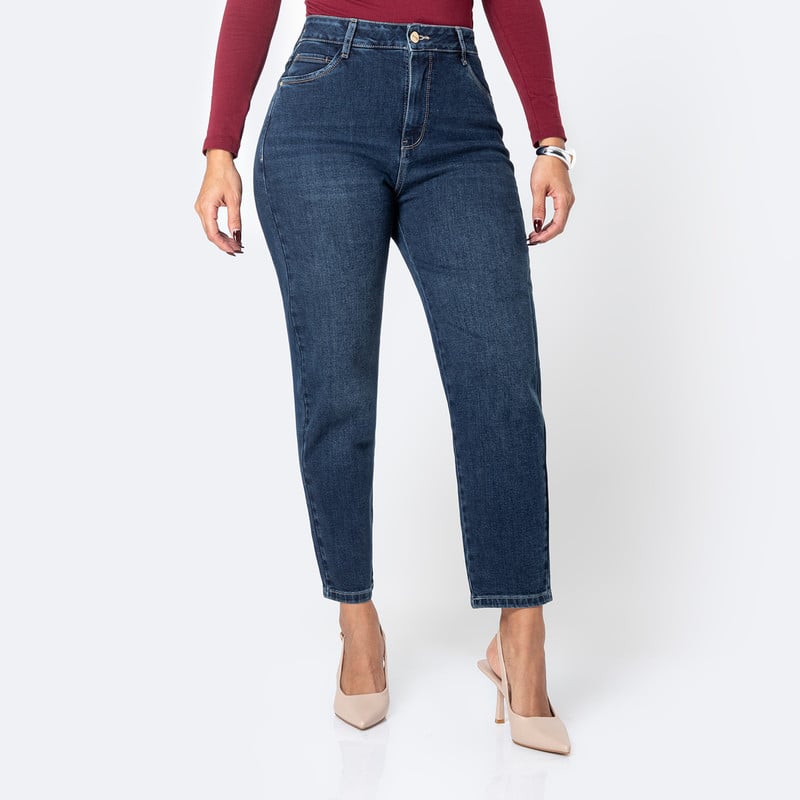 PANTALON DENIM STRETCH MUJER DAELI - 1
