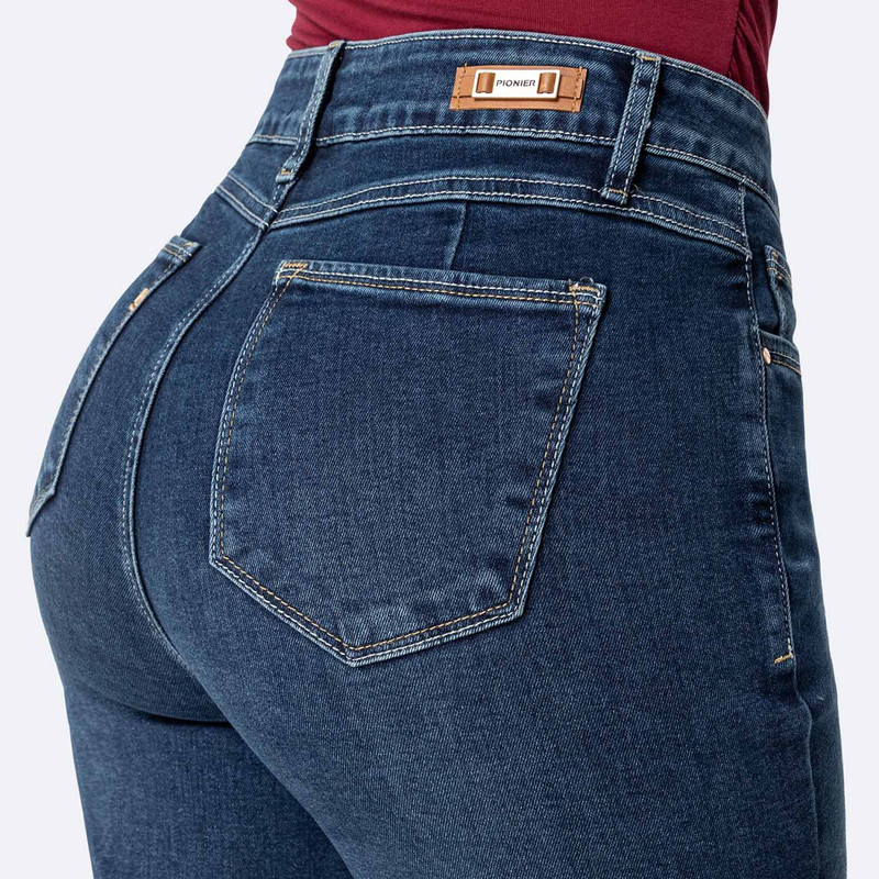 PANTALON DENIM STRETCH MUJER DAELI - 5