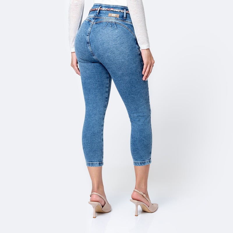 PANTALON DENIM STRETCH MUJER DEYSII - 3