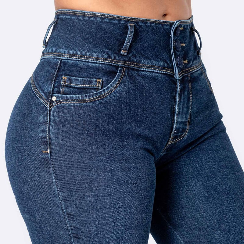 PANTALON DENIM STRETCH MUJER DANIXAH 2 - 4