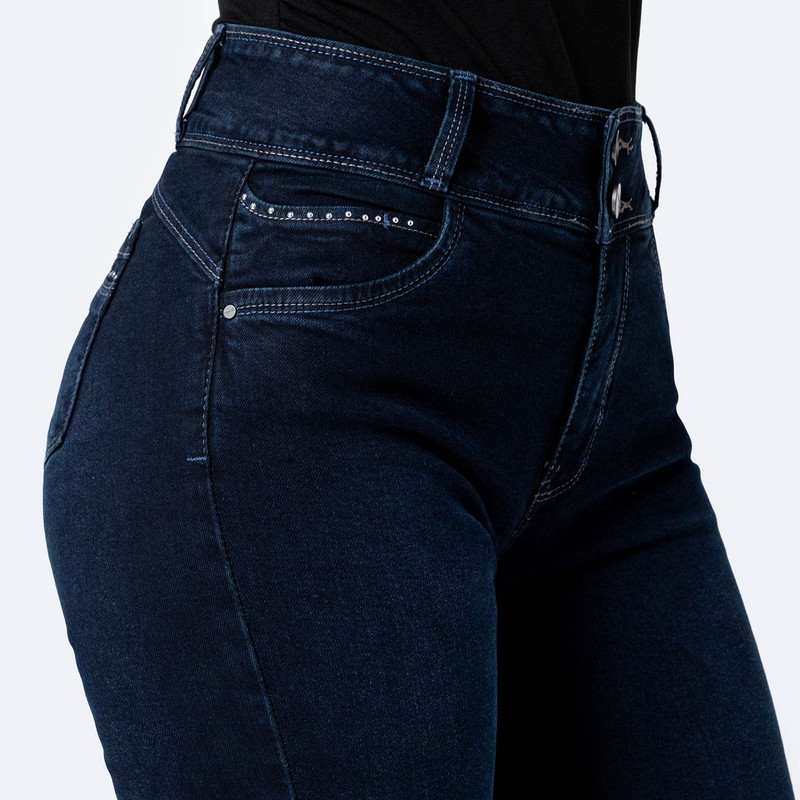 PANTALON DENIM STRETCH MUJER LYSBEL - 4