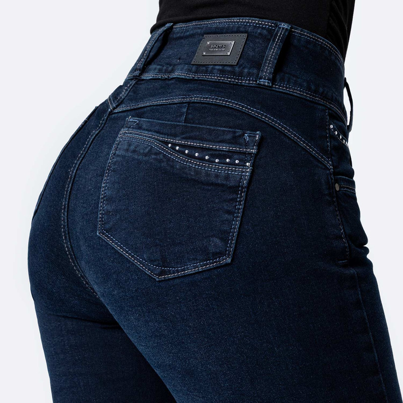 PANTALON DENIM STRETCH MUJER LYSBEL - 5