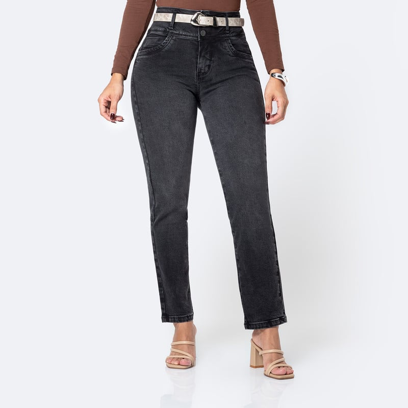 PANTALON DENIM STRETCH MUJER CLADIE - 1