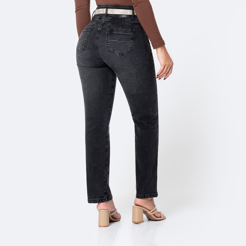 PANTALON DENIM STRETCH MUJER CLADIE - 3