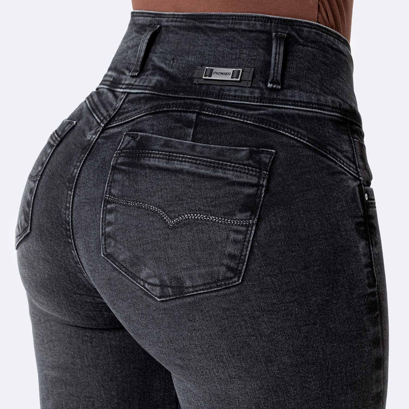 PANTALON DENIM STRETCH MUJER CLADIE - 5