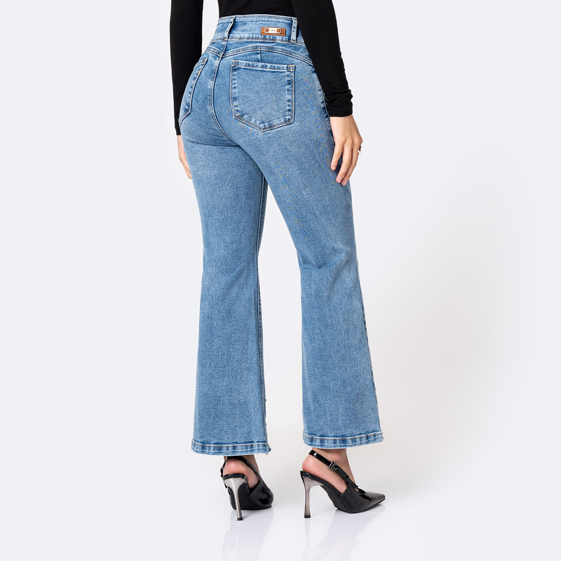 PANTALON DENIM STRETCH MUJER NAEM - 3