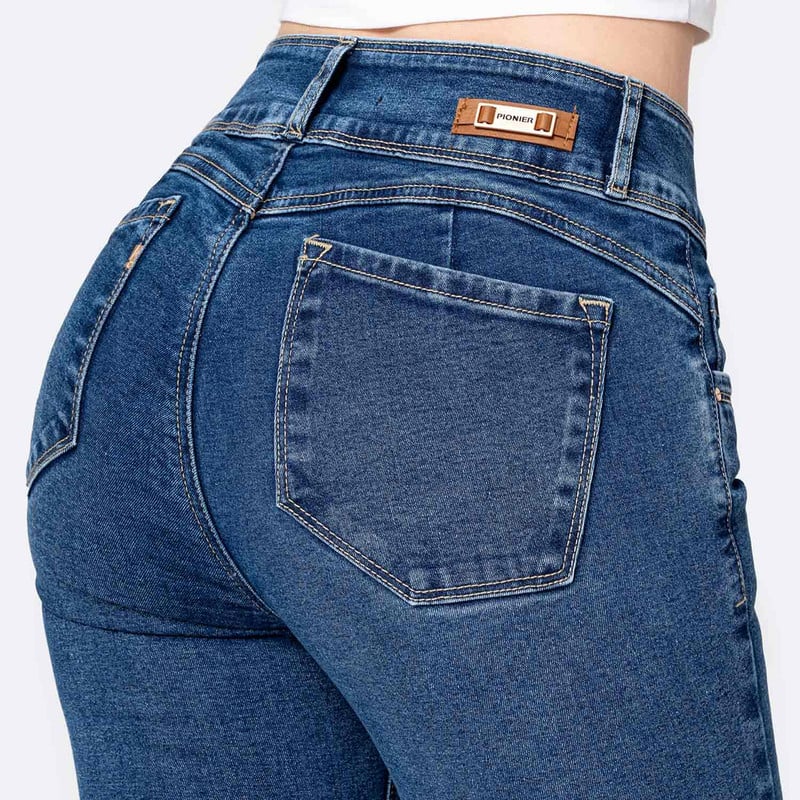 PANTALON DENIM STRETCH MUJER NAEM - 5