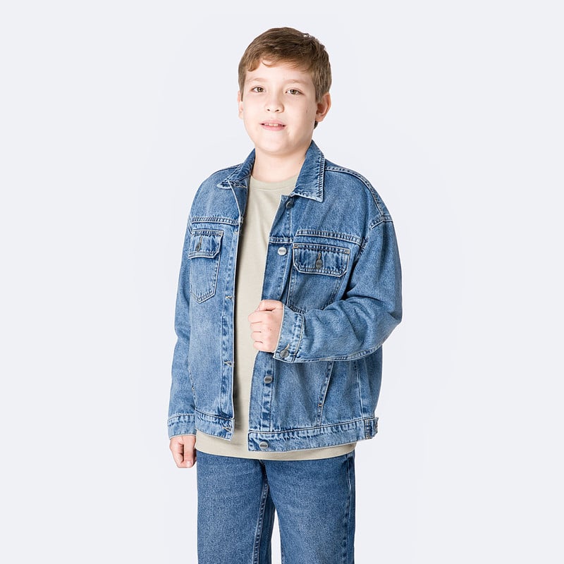 CASACA DENIM NIÑO EDGHARH - 1