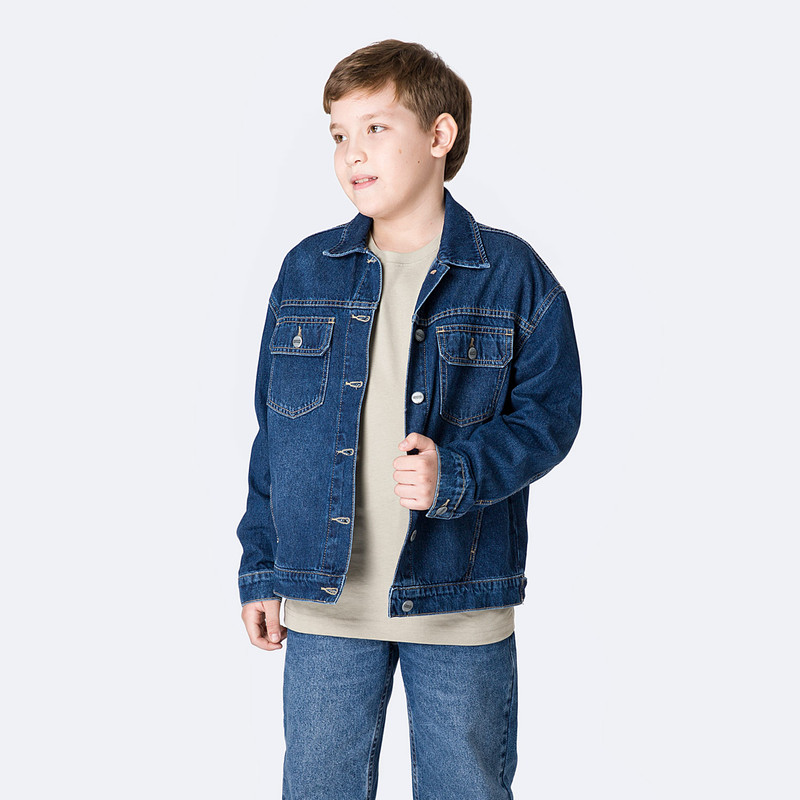 CASACA DENIM NIÑO EDGHARH - 1