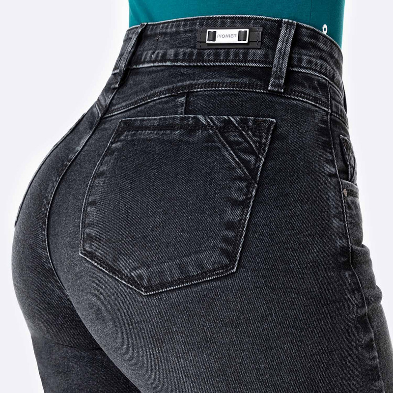 PANTALON DENIM STRETCH MUJER XAMERI - 6