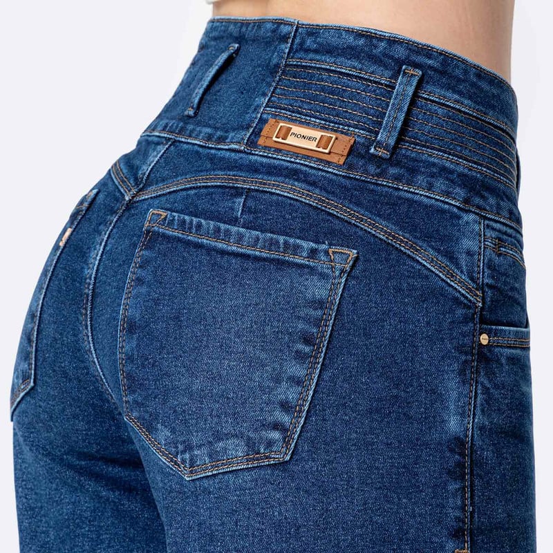 PANTALON DENIM STRETCH MUJER MATHYLDA - 5
