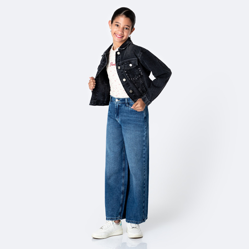 CASACA DENIM NIÑA JENHI - 4