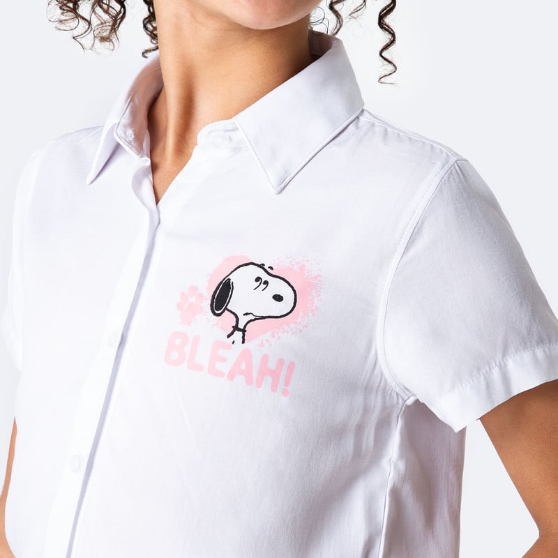 BLUSAS POPELINA NIÑA WANDA-SNOOPY - 2