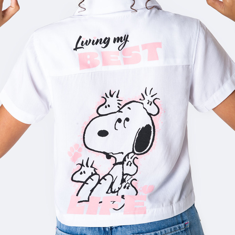 BLUSAS POPELINA NIÑA WANDA-SNOOPY - 4