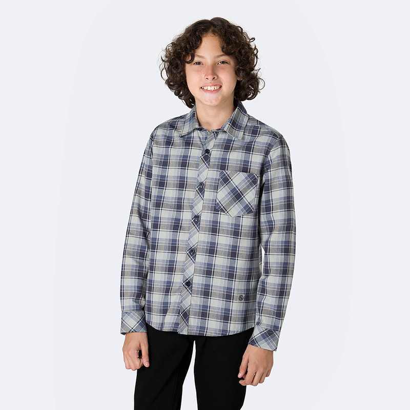 CAMISA CUADROS NIÑO CESAHR CR - 1