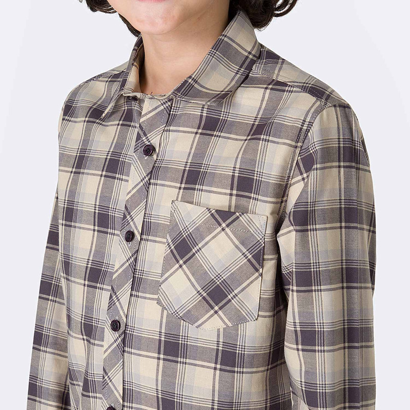 CAMISA CUADROS NIÑO CESAHR CR - 2